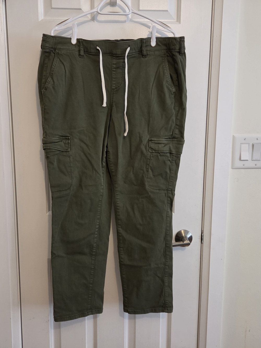 torrid Olive Green Cargo Pants with Drawstring